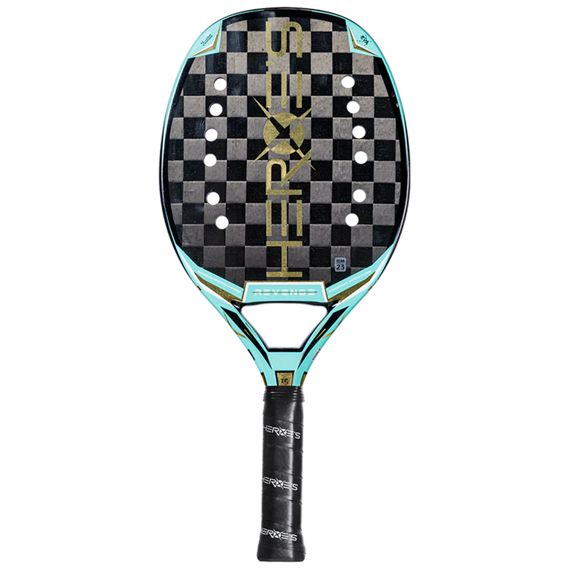 Heroe’s Revenge Tiffany 2023 with Glipper Texture Beach Tennis Racket Paddle