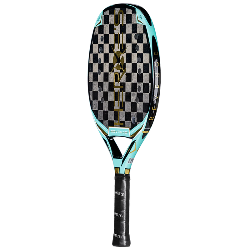 Heroe’s Revenge Tiffany 2023 with Grit Texture Beach Tennis Racket Paddle
