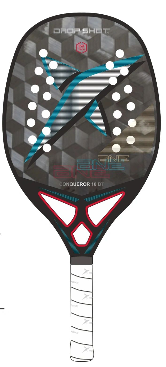 Drop Shot CONQUEROR 2022 Beach Tennis Racket Paddle